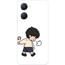 TechTree Vivo Y18 Uyumlu Zorla Götürülen Sevgili - Çift Kombini Baskılı Silikon Kılıf