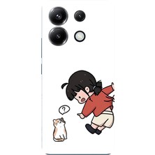 TechTree Poco X6 Pro Uyumlu Zorla Çekiştirilen Sevgili - Çift Kombini Baskılı Silikon Kılıf