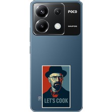 TechTree Poco X6 Pro Uyumlu Lets Cook Afiş Baskılı Silikon Kılıf