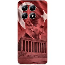 TechTree Xiaomi Mi 14T Pro Uyumlu Atatürk Portresi ve Anıtkabir Baskılı Silikon Kılıf
