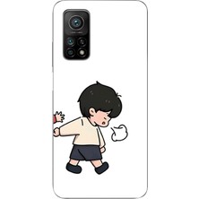 TechTree Xiaomi Mi 10T-10T Pro Uyumlu Zorla Götürülen Sevgili - Çift Kombini Baskılı Silikon Kılıf