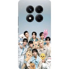 TechTree Redmi Note 14 Pro 5g Uyumlu Tray Kids K-Pop Grubu ve Skzoo Temalı Baskılı Silikon Kılıf