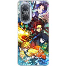 TechTree Huawei Nova 9 Se Uyumlu Demon Slayer Efsanesi:iblis Avcıları Baskılı Silikon Kılıf