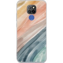 TechTree General Mobile Gm 20 Uyumlu Modern Renk Paleti Baskılı Silikon Kılıf