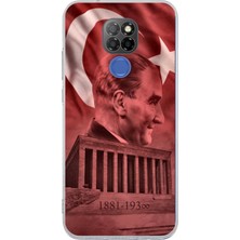 TechTree General Mobile Gm 20 Uyumlu Atatürk Portresi ve Anıtkabir Baskılı Silikon Kılıf