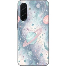 TechTree Samsung Galaxy A36 Uyumlu Soft Renkli Gezegenler Baskılı Silikon Kılıf