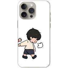 TechTree iPhone 15 Pro Max Uyumlu Zorla Götürülen Sevgili - Çift Kombini Baskılı Silikon Kılıf