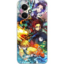 TechTree Honor 400 Uyumlu Demon Slayer Efsanesi:iblis Avcıları Baskılı Silikon Kılıf