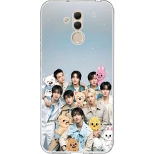 TechTree Huawei Mate 20 Lite Uyumlu Tray Kids K-Pop Grubu ve Skzoo Temalı Baskılı Silikon Kılıf