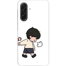 TechTree Samsung Galaxy A17 Uyumlu Zorla Götürülen Sevgili - Çift Kombini Baskılı Silikon Kılıf