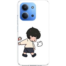 TechTree Redmi 15C Uyumlu Zorla Götürülen Sevgili - Çift Kombini Baskılı Silikon Kılıf