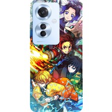 TechTree Oppo Reno 11F Uyumlu Demon Slayer Efsanesi:iblis Avcıları Baskılı Silikon Kılıf