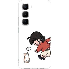 TechTree Infinix Hot 60 Pro Plus Uyumlu Zorla Çekiştirilen Sevgili - Çift Kombini Baskılı Silikon Kılıf