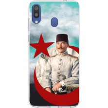 TechTree Samsung Galaxy M20 Uyumlu Gençlik Yılları Atatürk Baskılı Silikon Kılıf