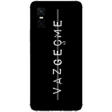 TechTree Infinix Gt 30 Pro Uyumlu Vazgeçme Yazılı Baskılı Silikon Kılıf