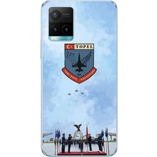 TechTree Vivo Y21S Uyumlu Türk Hava Kuvvetleri Baskılı Silikon Kılıf