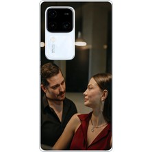 TechTree Vivo V30 Uyumlu Eşref Rüya - Eşref ve Nisan Baskılı Silikon Kılıf