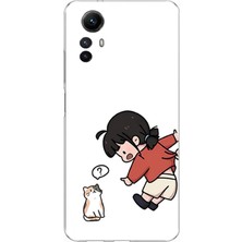 TechTree Redmi Note 12S Uyumlu Zorla Çekiştirilen Sevgili - Çift Kombini Baskılı Silikon Kılıf