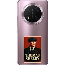 TechTree Honor Magic 7 Lite Uyumlu Thomas Shelby Afiş Baskılı Silikon Kılıf
