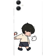 TechTree Samsung Galaxy A05 Uyumlu Zorla Götürülen Sevgili - Çift Kombini Baskılı Silikon Kılıf