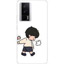 TechTree Poco F5 Pro Uyumlu Zorla Götürülen Sevgili - Çift Kombini Baskılı Silikon Kılıf