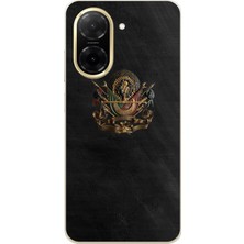 TechTree Redmi A5 Uyumlu Osmanlı Tuğrası Detaylı Baskılı Silikon Kılıf