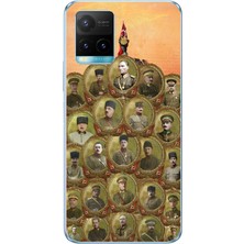 TechTree Vivo Y21S Uyumlu Atatürk ve Kurtuluş Savaşı Komutanları Baskılı Silikon Kılıf
