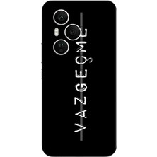 TechTree Honor 400 Pro Uyumlu Vazgeçme Yazılı Baskılı Silikon Kılıf