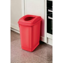 Özbience Kırmızı 27 Litre Banyo ve Otel Atık Kutusu, Geri Dönüşüm Kutusu