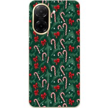 TechTree Redmi A5 Uyumlu Yılbaşı Çam Ağacı ve Baston Şeker Baskılı Silikon Kılıf