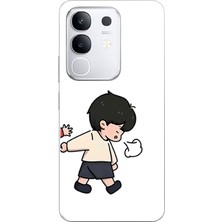 TechTree Vivo Y29 Uyumlu Zorla Götürülen Sevgili - Çift Kombini Baskılı Silikon Kılıf