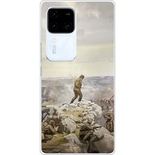 TechTree Vivo V30 Uyumlu Cephede Komutan Bağımsızlık Atatürk Baskılı Silikon Kılıf