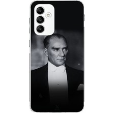 TechTree Samsung Galaxy A05S Uyumlu Zarafet ve Asalet: Atatürk Smokinli Baskılı Silikon Kılıf