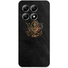 TechTree Xiaomi Mi 14T Pro Uyumlu Osmanlı Tuğrası Detaylı Baskılı Silikon Kılıf