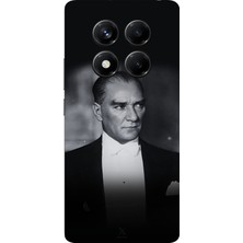TechTree Redmi Note 14 Pro 5g Uyumlu Zarafet ve Asalet: Atatürk Smokinli Baskılı Silikon Kılıf