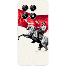 TechTree Xiaomi Mi 14T Pro Uyumlu Onur Anıtı Detaylı Atatürk Baskılı Silikon Kılıf