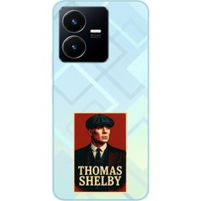 TechTree Vivo Y22 Uyumlu Thomas Shelby Afiş Baskılı Silikon Kılıf