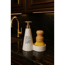 Buenos Bambu Fırçalı Sıvı Sabunluk