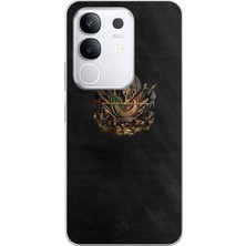 TechTree Vivo Y29 Uyumlu Osmanlı Tuğrası Detaylı Baskılı Silikon Kılıf
