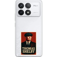 TechTree Poco F6 Pro Uyumlu Thomas Shelby Afiş Baskılı Silikon Kılıf