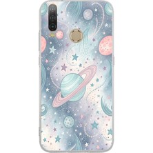 TechTree General Mobile Gm 10 Uyumlu Soft Renkli Gezegenler Baskılı Silikon Kılıf
