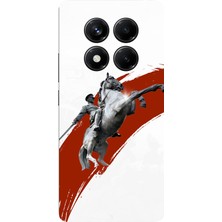 TechTree Redmi Note 14 Pro 5g Uyumlu Şaha Kalkmış At Detaylı Atatürk  Baskılı Silikon Kılıf