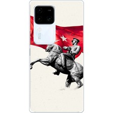 TechTree Vivo V30 Uyumlu Onur Anıtı Detaylı Atatürk Baskılı Silikon Kılıf