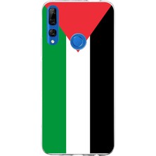 TechTree Honor 9x Uyumlu Filistin Bayrağı Baskılı Silikon Kılıf