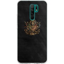 TechTree Redmi 9 Uyumlu Osmanlı Tuğrası Detaylı Baskılı Silikon Kılıf