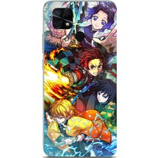 TechTree Redmi 10C - Poco C40 Uyumlu Demon Slayer Efsanesi:iblis Avcıları Baskılı Silikon Kılıf