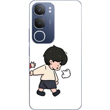 TechTree Vivo Y19S Uyumlu Zorla Götürülen Sevgili - Çift Kombini Baskılı Silikon Kılıf