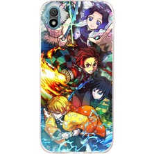 TechTree Huawei Y5 2019 - Honor 8s Uyumlu Demon Slayer Efsanesi:iblis Avcıları Baskılı Silikon Kılıf