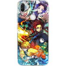 TechTree Redmi Note 7-7 Pro Uyumlu Demon Slayer Efsanesi:iblis Avcıları Baskılı Silikon Kılıf