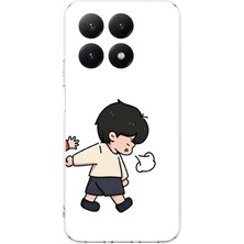 TechTree Xiaomi Mi 15T Pro Uyumlu Zorla Götürülen Sevgili - Çift Kombini Baskılı Silikon Kılıf